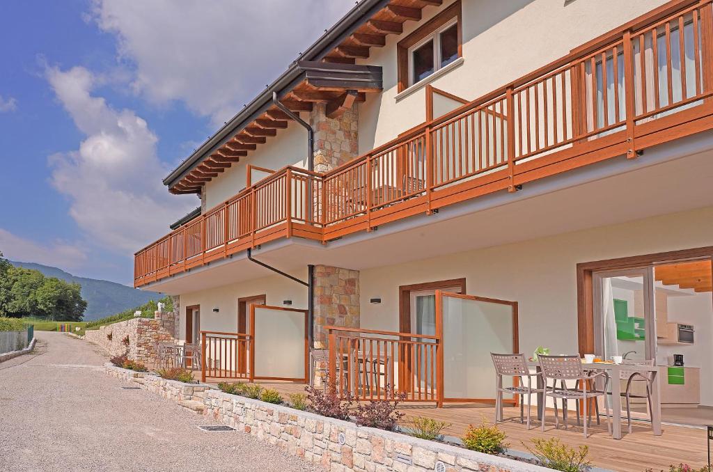 Balkón nebo terasa v ubytování Agriturismo Hegemone