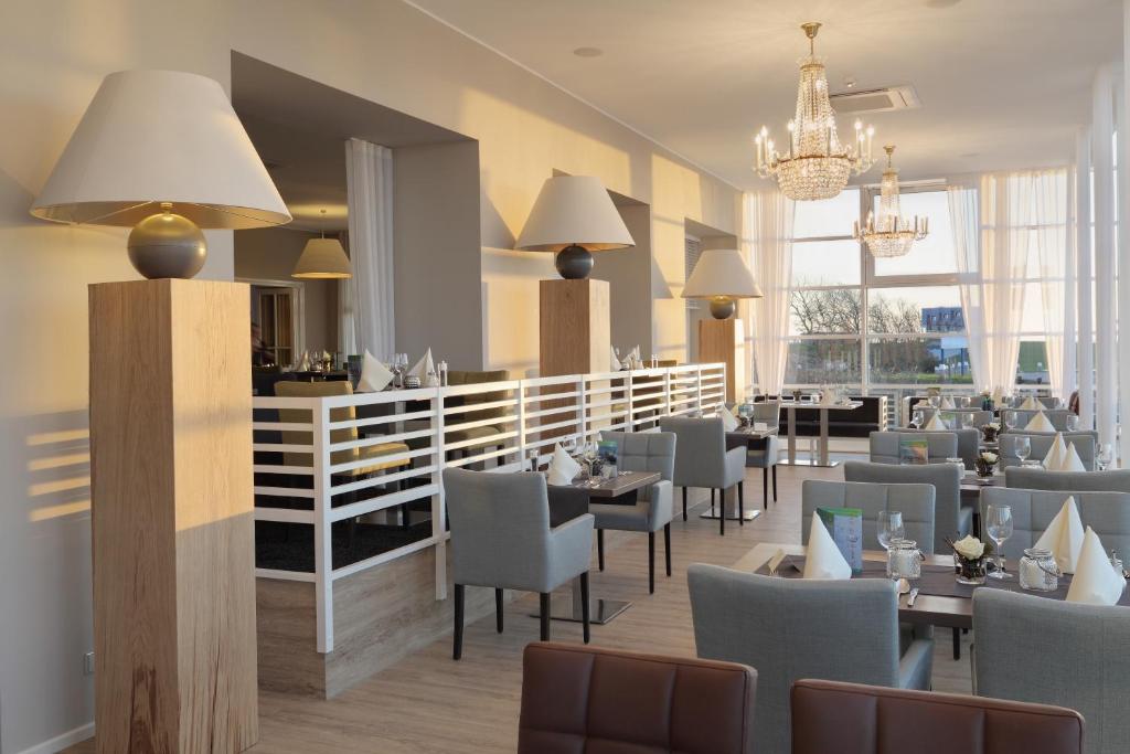 Restaurace v ubytování Hotel Fährhaus