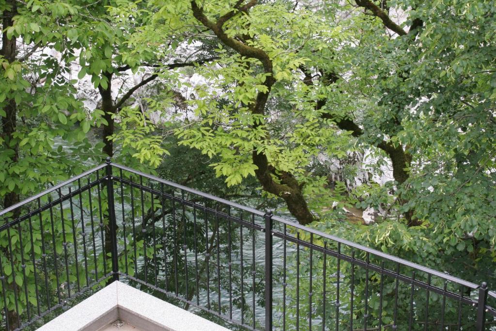 Balkón nebo terasa v ubytování Apartments Jez