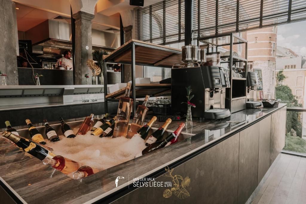 Nápoje v ubytování Van Der Valk Sélys Liège Hotel & Spa