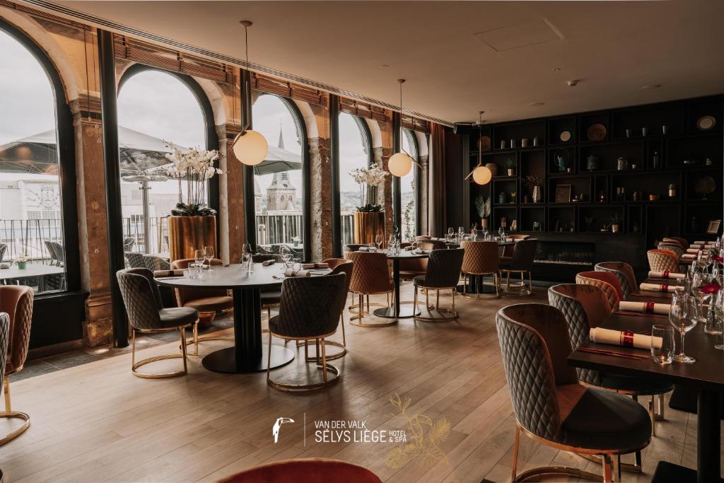 Posezení v ubytování Van Der Valk Sélys Liège Hotel & Spa