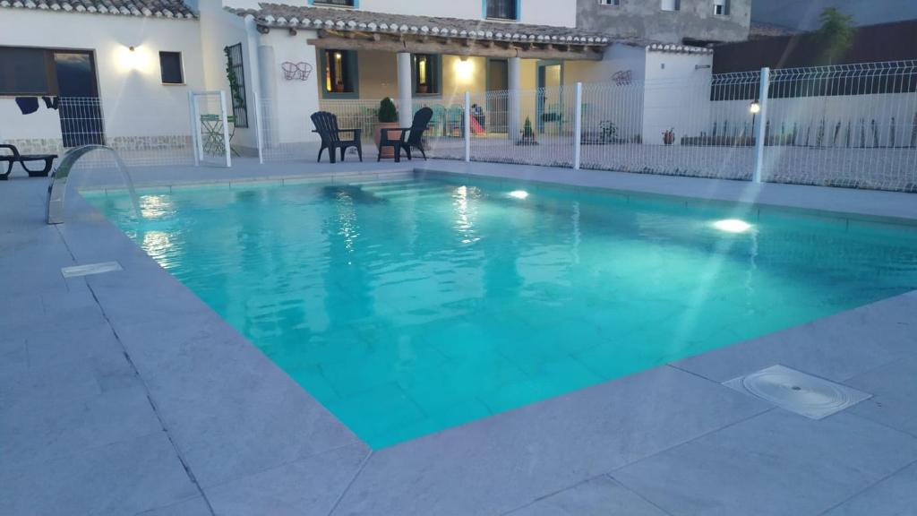 The swimming pool at or close to Casa Chirreas
