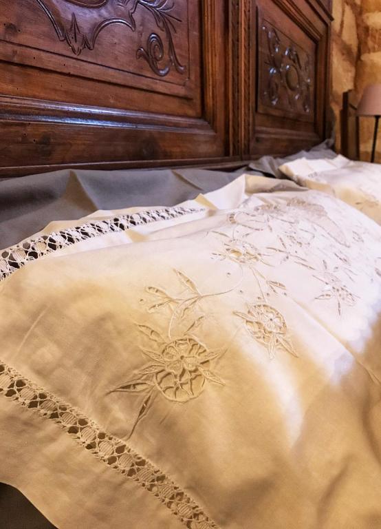 Postel nebo postele na pokoji v ubytování Masseria Scianne
