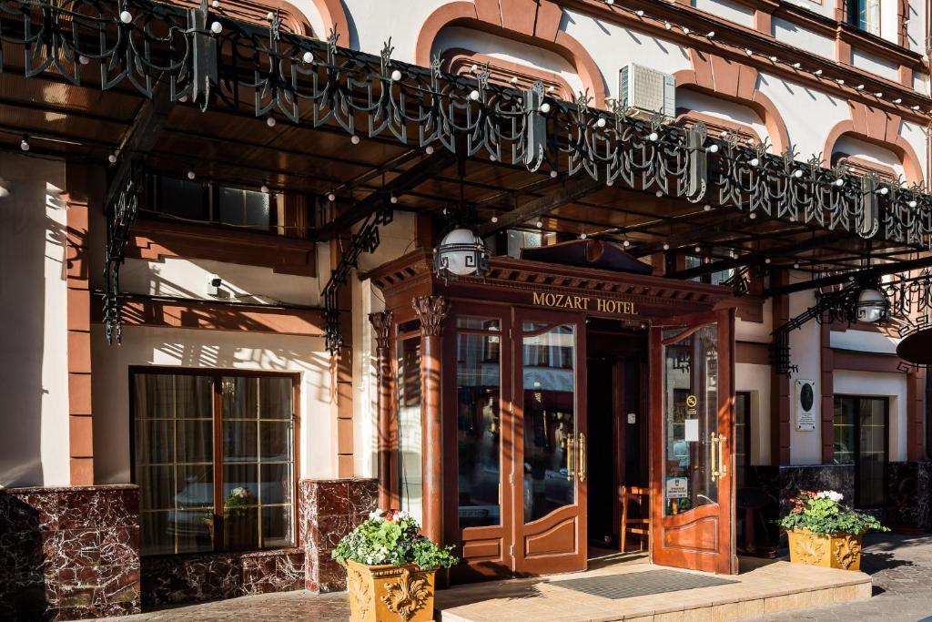 Exteriér nebo vchod ubytování Mozart Hotel