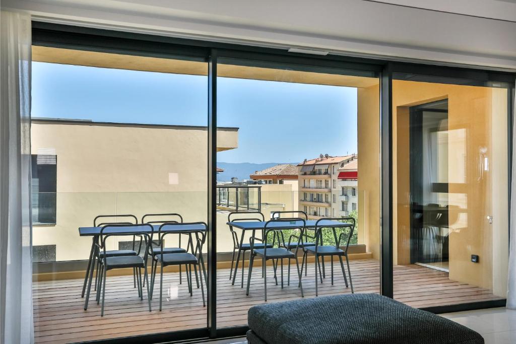 Balkón nebo terasa v ubytování Residenza Leca Colonna