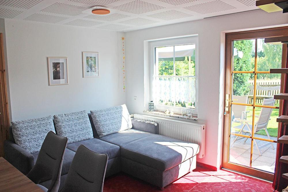 Posezení v ubytování Ferienhaus Krawulski