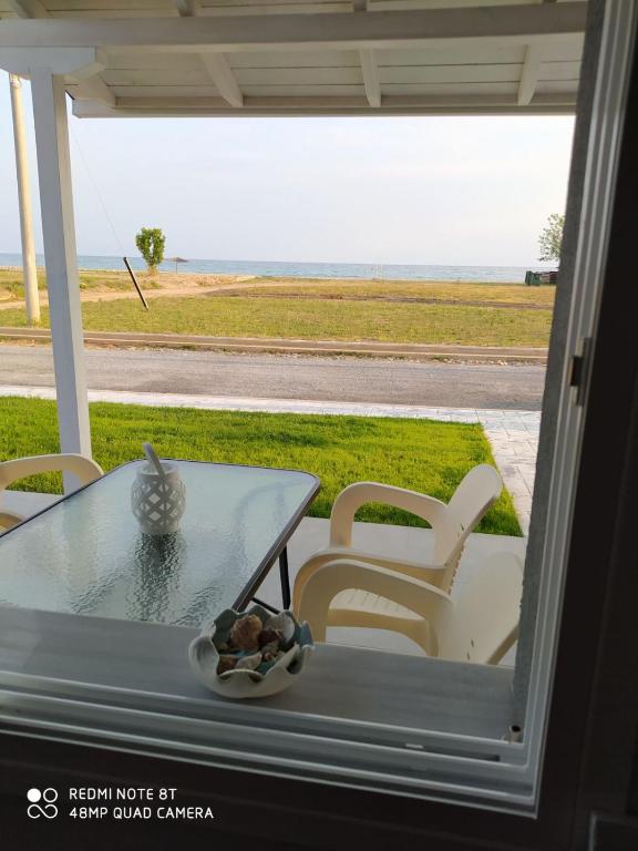 Balkón alebo terasa v ubytovaní ONAR by the sea Luxurious Apartments