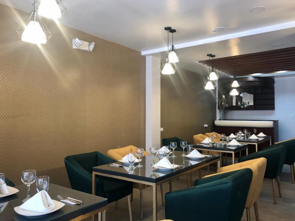 Posezení v ubytování Hotel Makroz