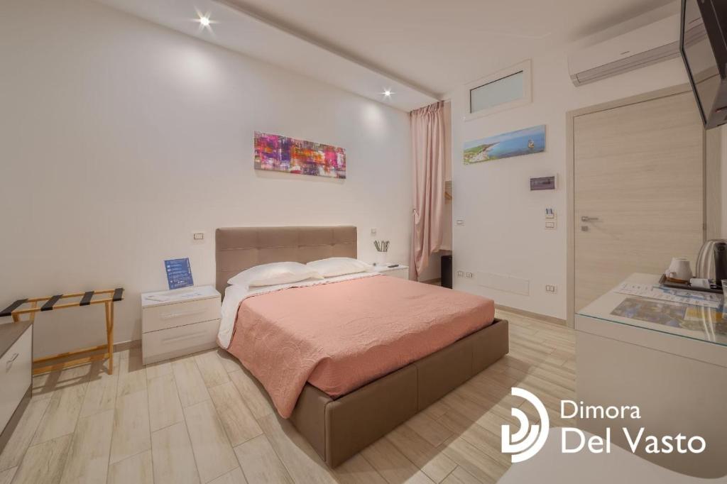 Postel nebo postele na pokoji v ubytování Dimora Del Vasto