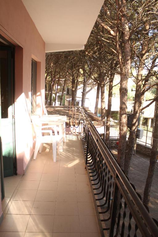 Balkón nebo terasa v ubytování Hotel Marmara