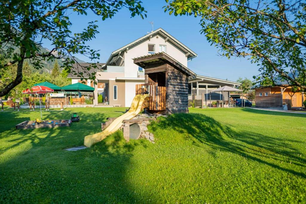 Zahrada ubytování Radlerstation-Sandhof