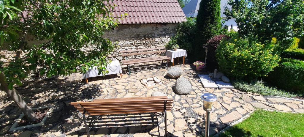 Zahrada ubytování Privát Kompišovci