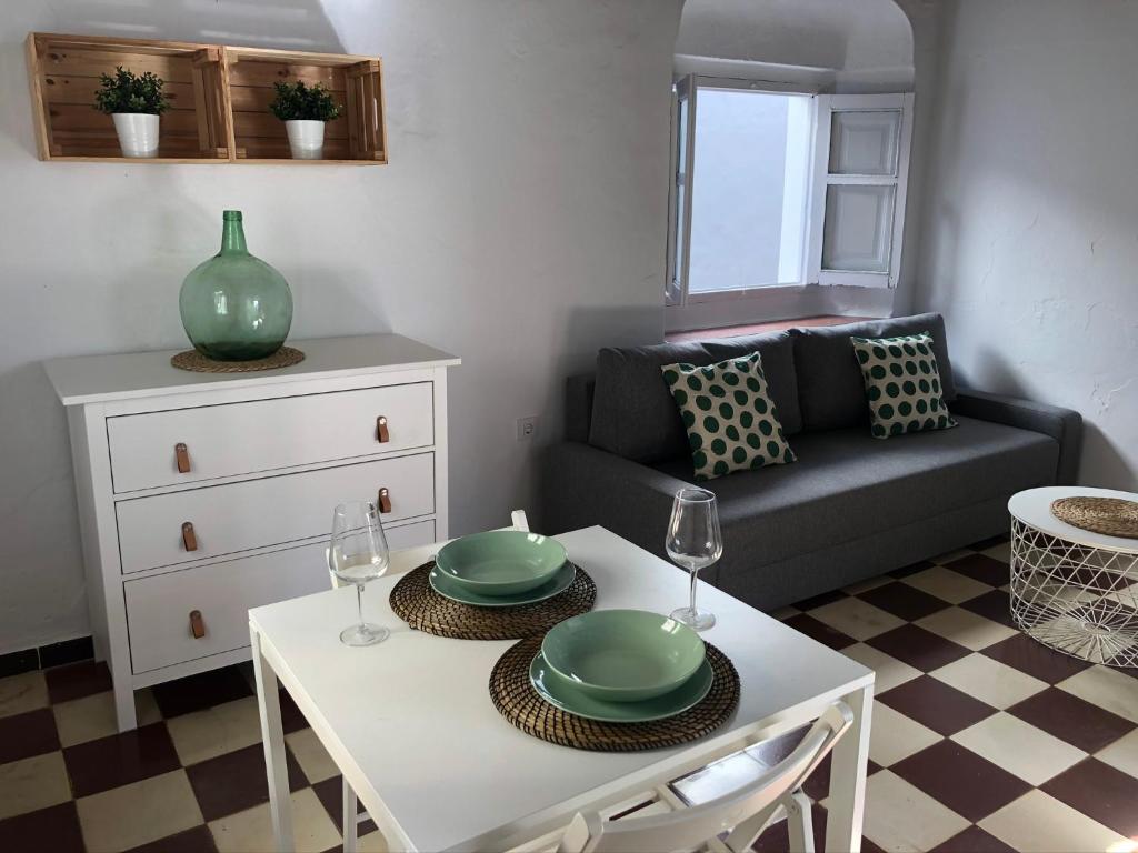 Posedenie v ubytovaní Conil Homes III Apartments