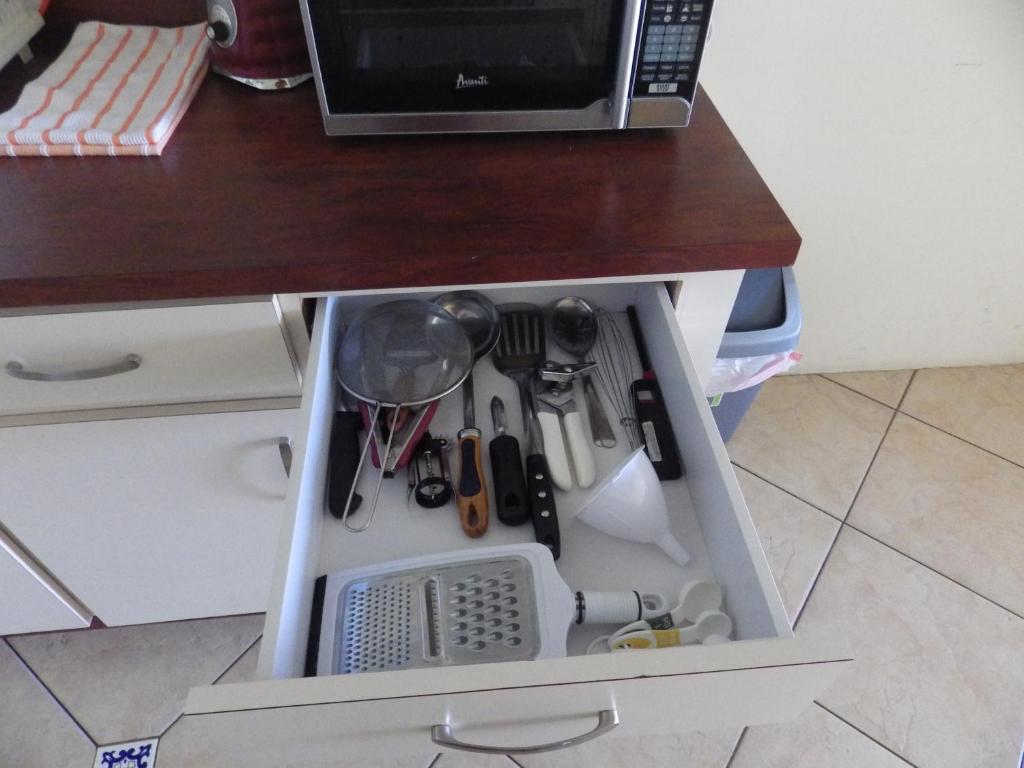 A cozinha ou cozinha compacta de Aruba Cunucu Residence
