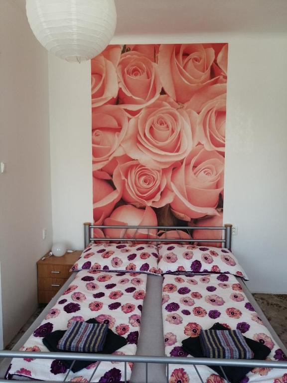 Postel nebo postele na pokoji v ubytování U Ladi
