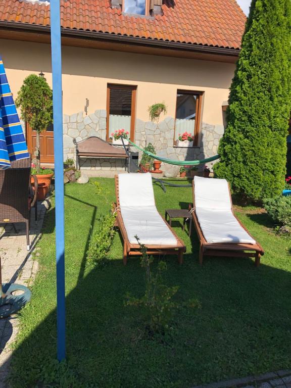 Zahrada ubytování Privát Migáč