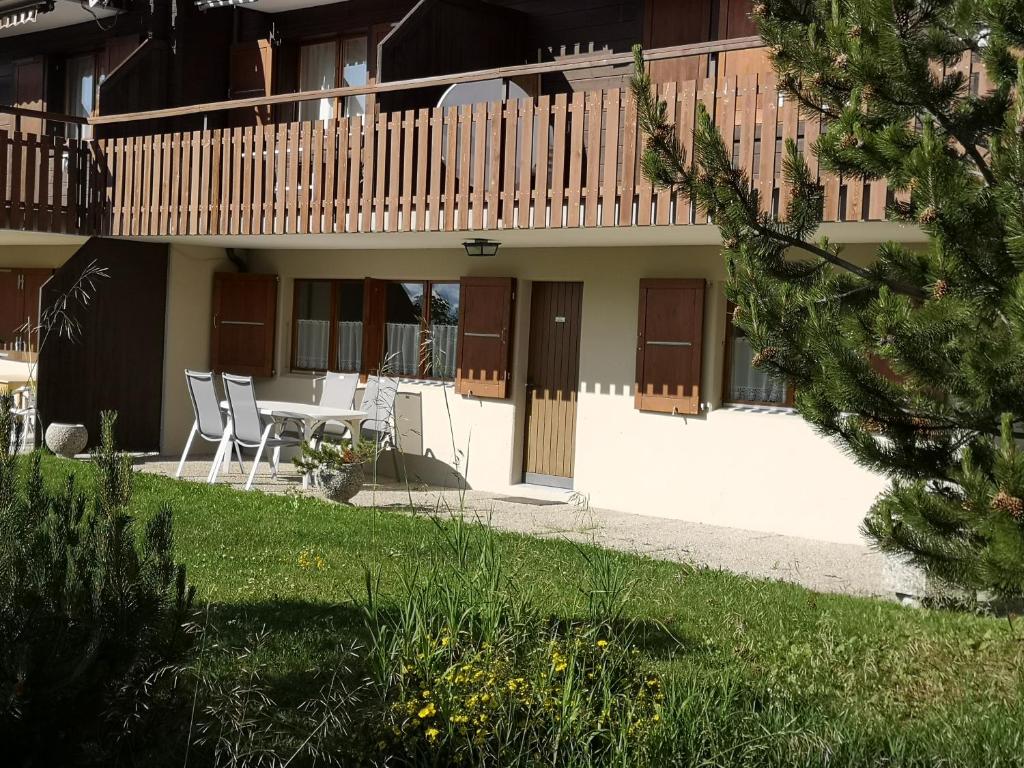 Zahrada ubytování Ferienwohnung Bürchen