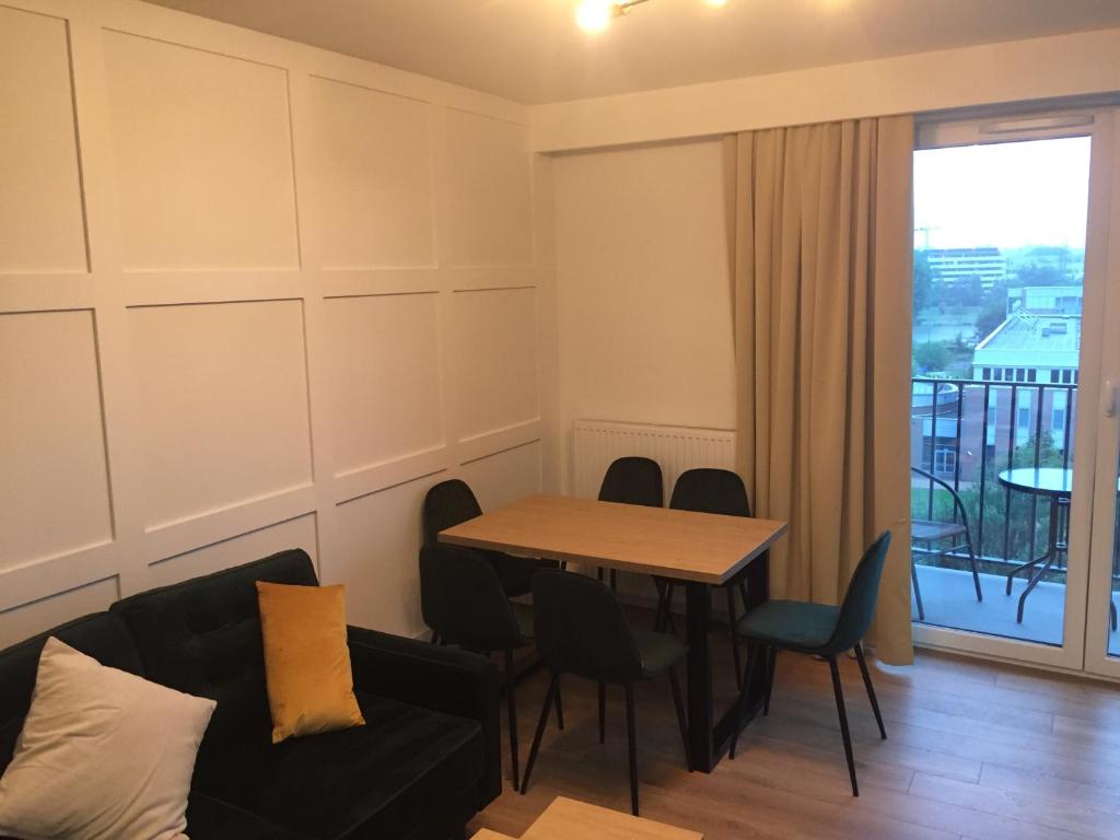 Posedenie v ubytovaní Kraków City Center Luxury Apartment