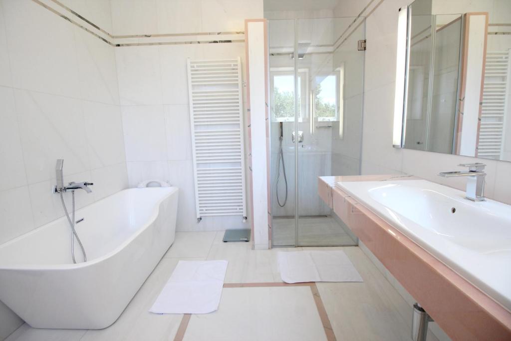 Kúpeľňa v ubytovaní Villa Minu