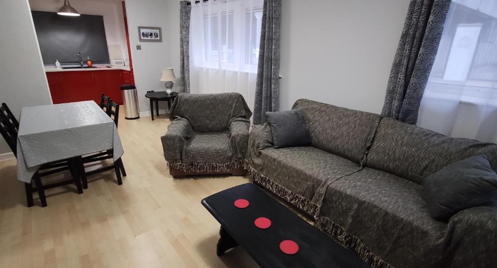 Posezení v ubytování Apartment in the heart of wexford town