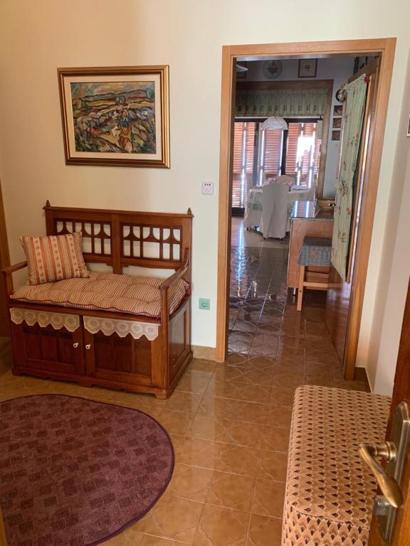 Posezení v ubytování Rozita Seaside Relax Apartments
