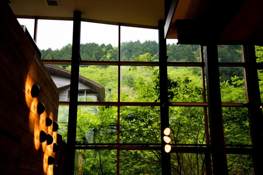 Zahrada ubytování Hakone Retreat Före