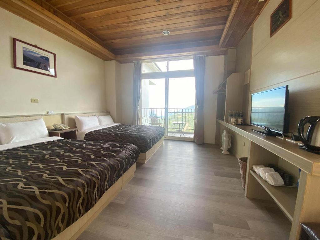 Postel nebo postele na pokoji v ubytování Star Villa