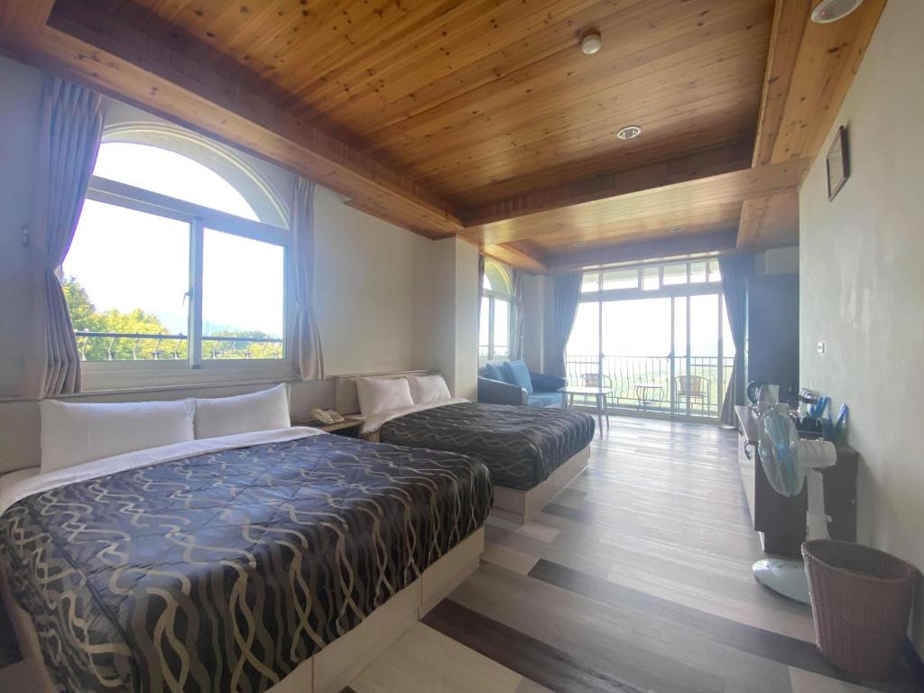 Postel nebo postele na pokoji v ubytování Star Villa