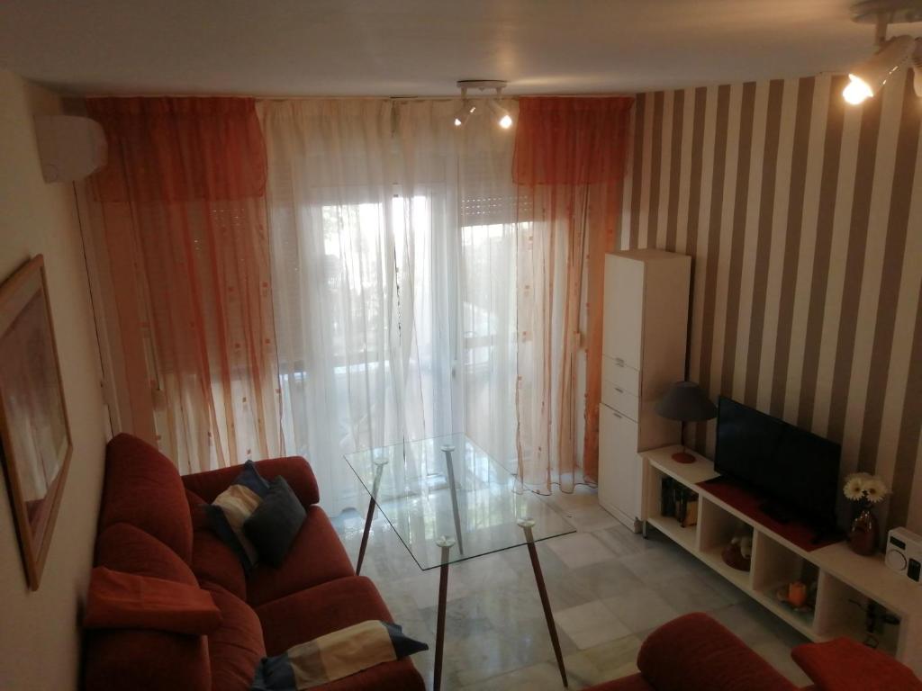 Posedenie v ubytovaní Apartamento Islantilla
