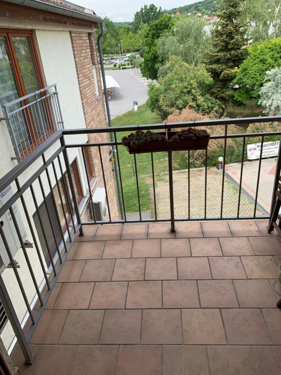 Balkón alebo terasa v ubytovaní Robinson szigete