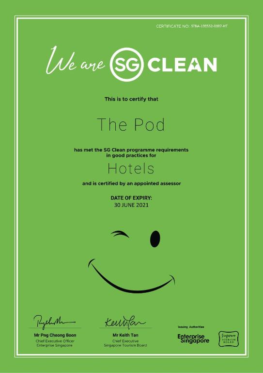 فضای داخلی The Pod at Beach Road Boutique Capsule Hotel در سنگاپور - تصویر ۳