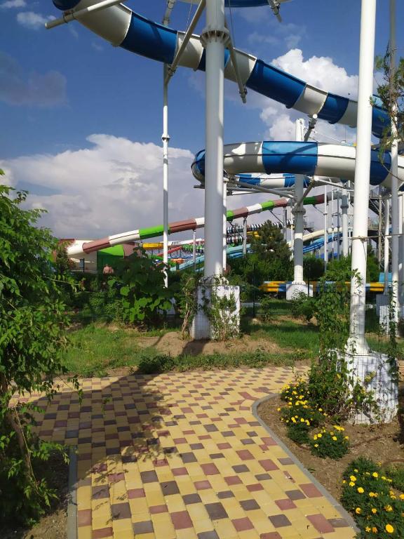 Zahrada ubytování Aquapark Koblevo Hotel