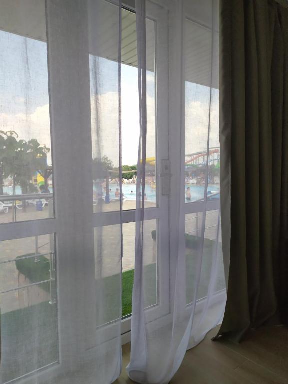 Bazén v ubytování Aquapark Koblevo Hotel nebo v jeho okolí
