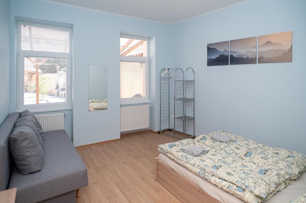 Posteľ alebo postele v izbe v ubytovaní Elena Apart