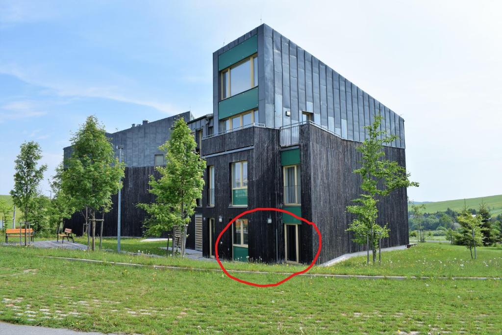 Budova, kde se apartmán nachází