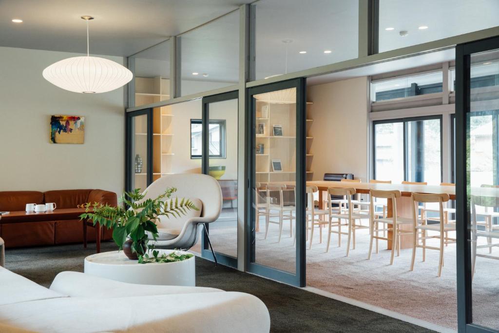Restaurace v ubytování Takigahara Craft & Stay