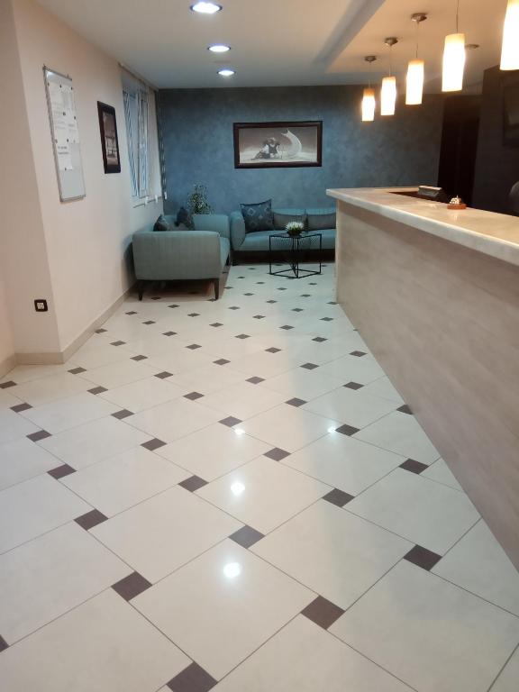 Posezení v ubytování Hotel Orka
