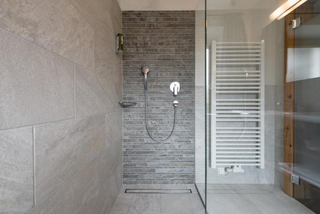Koupelna v ubytování Garni Hotel Geier