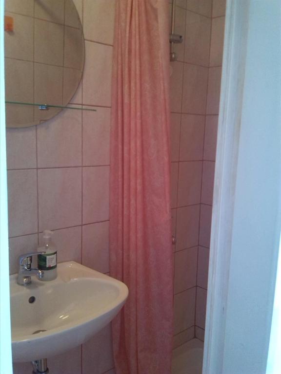Koupelna v ubytování Rooms Katica
