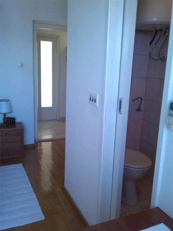 Koupelna v ubytování Rooms Katica