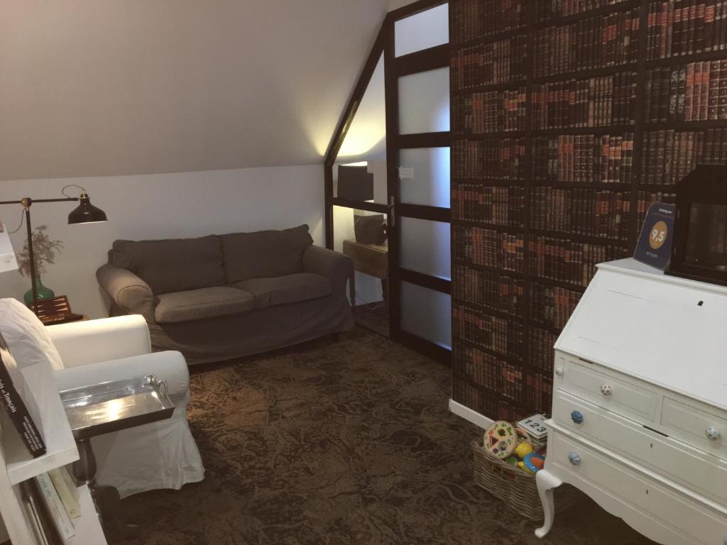 Posezení v ubytování Boutique Hotel B&B Fleurie