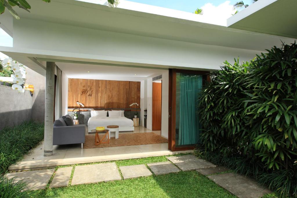 Zahrada ubytování Aria Villas Ubud