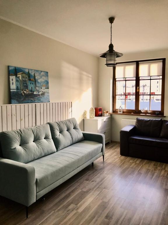Posedenie v ubytovaní Apartament Regata w sercu Mariny w Ustce