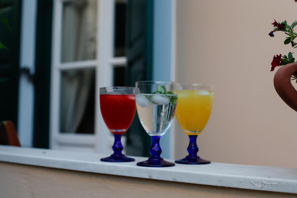 Nápoje v ubytování Twin House Spetses