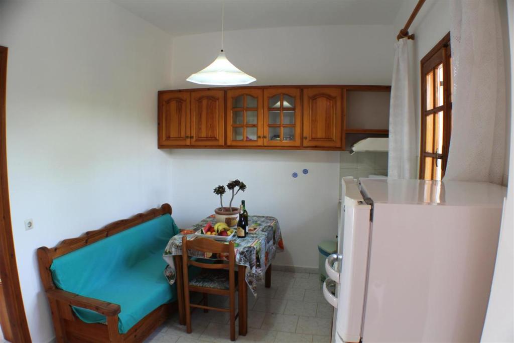 Kuchyň nebo kuchyňský kout v ubytování Nikolas House