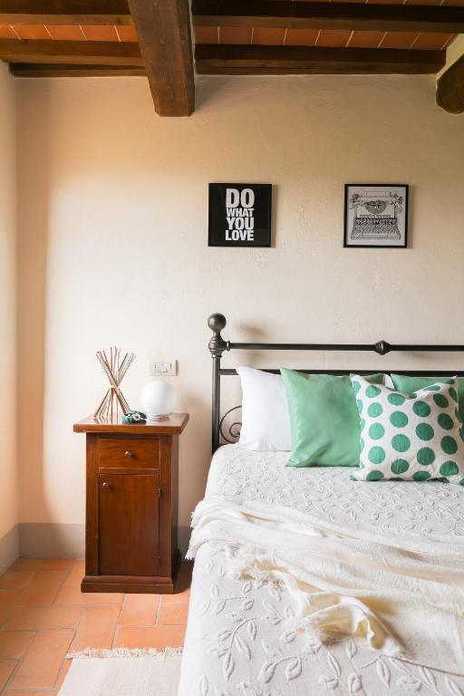 Postel nebo postele na pokoji v ubytování Casa Franci