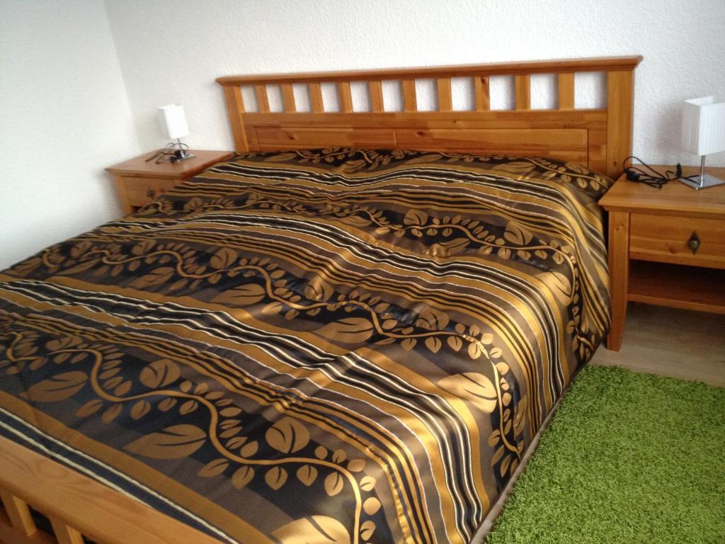 Posteľ alebo postele v izbe v ubytovaní Haus zur Therme