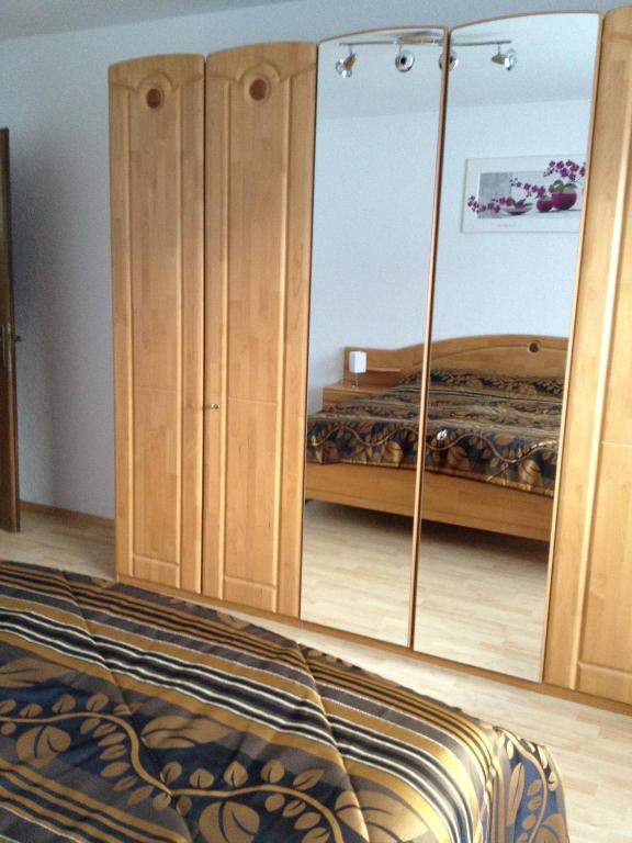 Posteľ alebo postele v izbe v ubytovaní Haus zur Therme