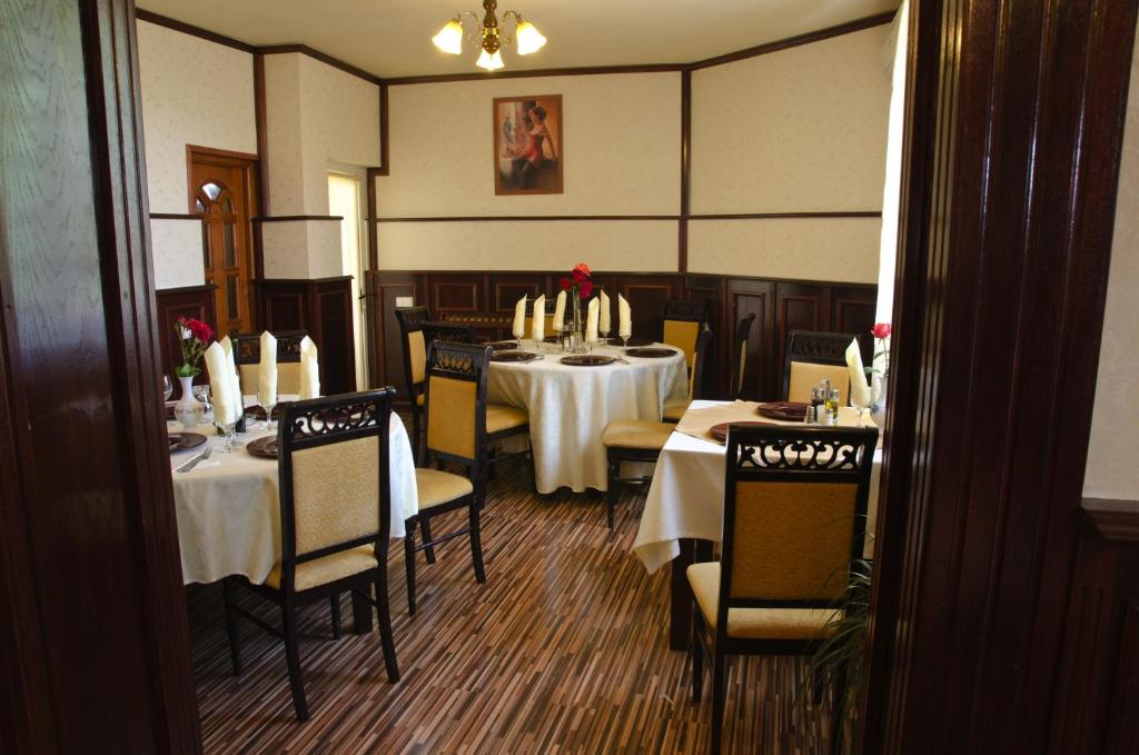 Restaurace v ubytování Vila Steaua Nordului