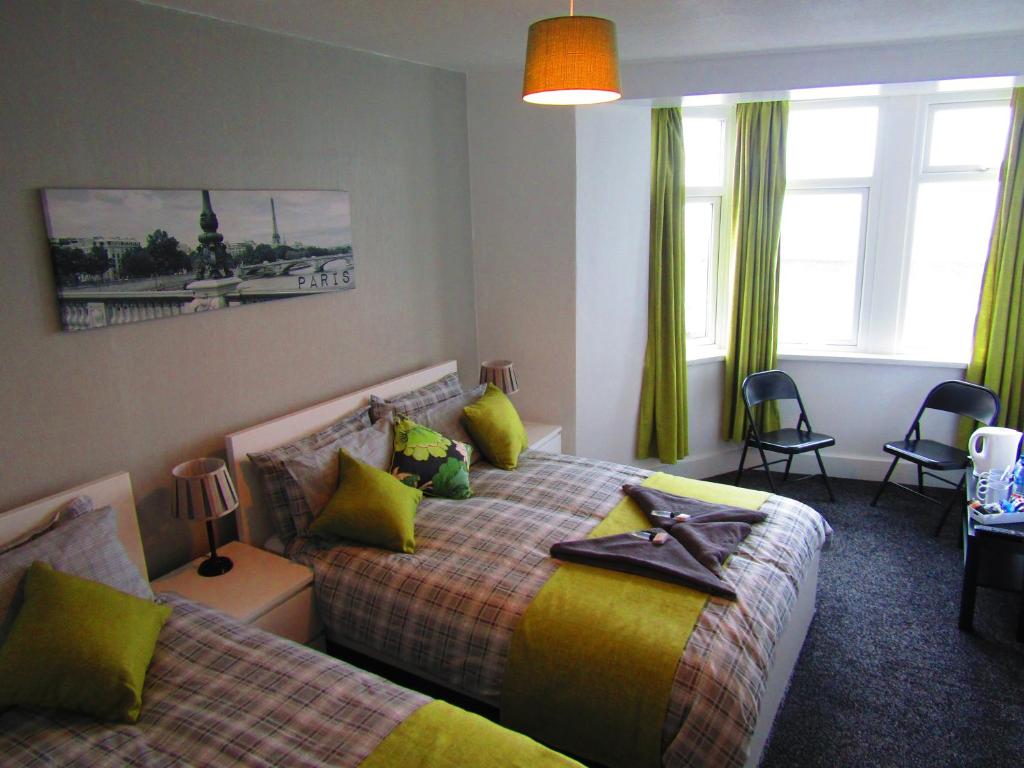 Alderley Hotel Blackpool - Habitación Familiar Con Vistas Al Mar